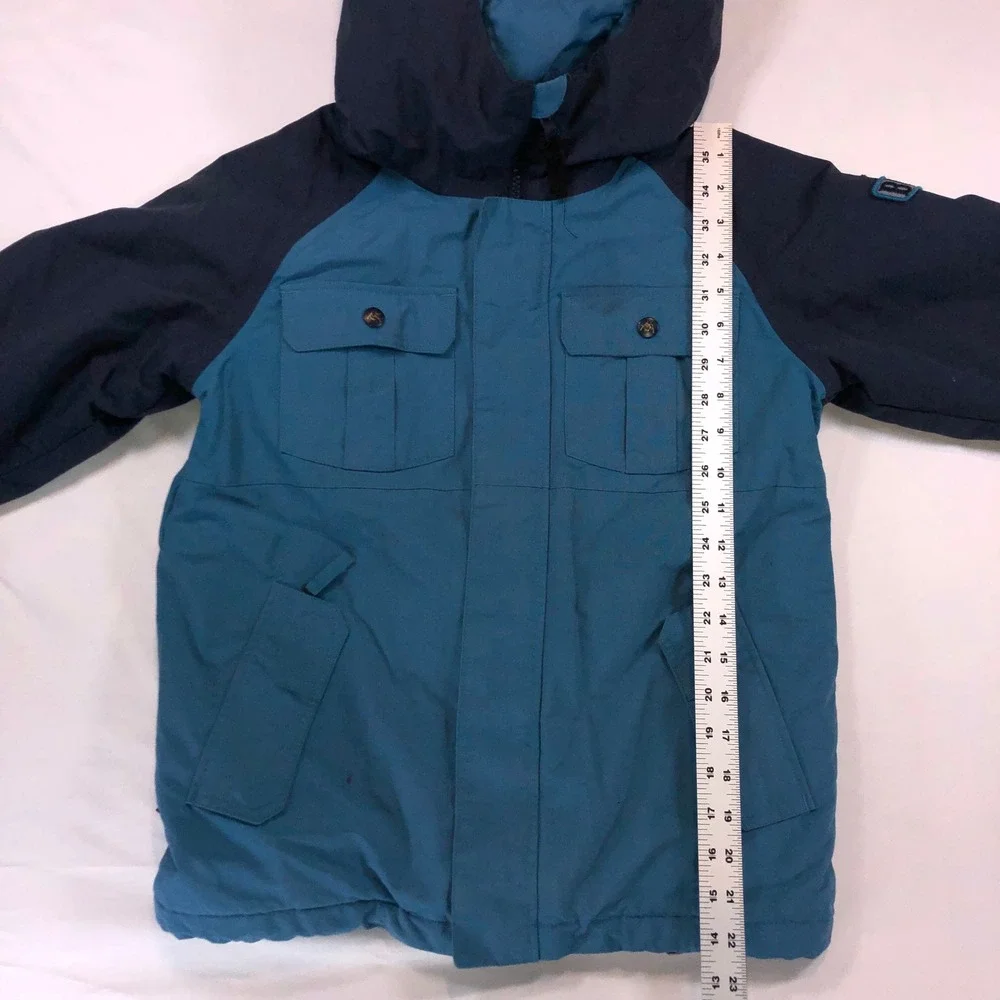 Burton Boys Fray JK 115371 Dryride Snowboard Jacket Blue Medium 10/12